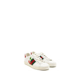 Gucci Leather Sneakers With GG Cherry Print White Multicolour 1