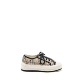 Dior Walk’N’Dior Platform Sneaker Tweed/Leather Beige/Black 5