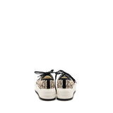 Dior Walk’N’Dior Platform Sneaker Tweed/Leather Beige/Black 3
