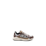 Dior B30 Low Trainers Technical Mesh/Calfskin Grey/Brown 5