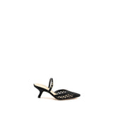 Dior Capture Mule Sandals Cannage Black 7