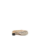 Gucci Victoire GG Marmont Block Heel Pumps Canvas Beige GHW 7
