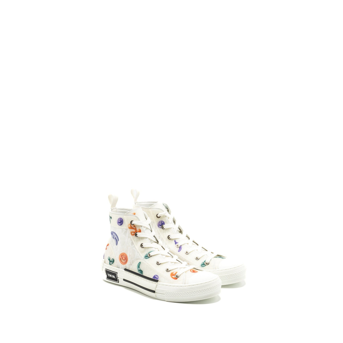 Dior Kenny Scharf B23 Oblique High-Top Sneaker White/Multicolour