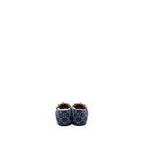 Gucci GG Horsebit Ballerina Shoes GG Supreme Denim GHW 5