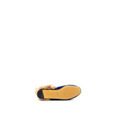Gucci Horsebit Princetown Fur Slipper Velvet Blue GHW 6