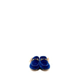 Gucci Horsebit Princetown Fur Slipper Velvet Blue GHW 2