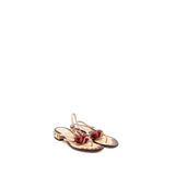 Gucci Hatsumomo Cherry-Embellished Sandal Multicolour 1