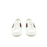 Gucci Men's White Sneaker Bee Pattern 2