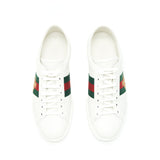 Gucci Men's White Sneaker Bee Pattern 4