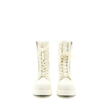 Dior D-Leader Ankle Boot Quilted Cannage Calfskin White SHW 2