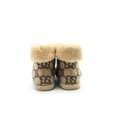Gucci GG Wool Ankle Boots Beige 3
