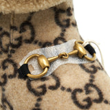 Gucci GG Wool Ankle Boots Beige 6
