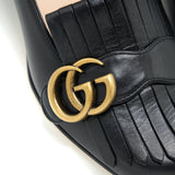 Gucci Leather Mid-Heel Pump 5