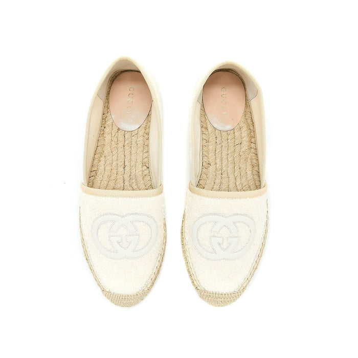 Gucci Espadrilles Cotton / Tweed White
