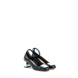 Christian Dior Ballet Pump Patent Calfskin Black SHW 1