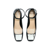 Christian Dior Ballet Pump Patent Calfskin Black SHW 2
