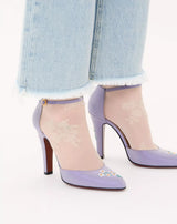 Valentino Hi Dolly Fabric Pumps Floral Embroidery 5