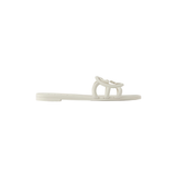 Gucci Rubber Slides Cream 3