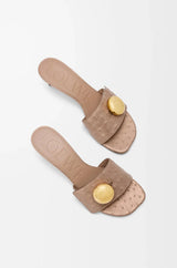 Loewe Pebble Slide In Ostrich 2