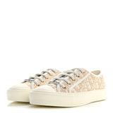 Christian Dior Canvas Oblique Walk'n'Dior Low Top Sneaker Pale Gold 4