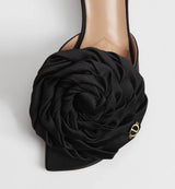 Dior Aurore Heeled Sandal Black 3