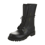 Christian Dior Wind Boots Rubber Embossed Black 2