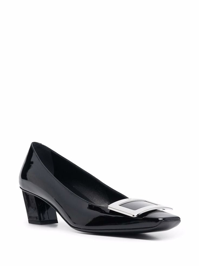 Roger Vivier Belle Vivier Patent Pump 65 — Nude