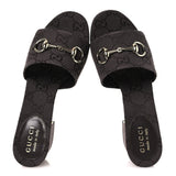 Gucci Horsebit Slide Sandals Brown 2