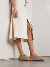 Birkenstock Suede Sandals Taupe 4