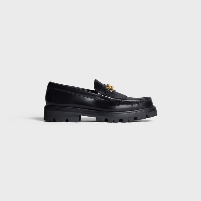 Celine Margaret Pump in Calfskin — Black