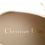 Christian Dior Walk'n'Dior Low Top Sneakers Black Canvas Floral & Beige 8