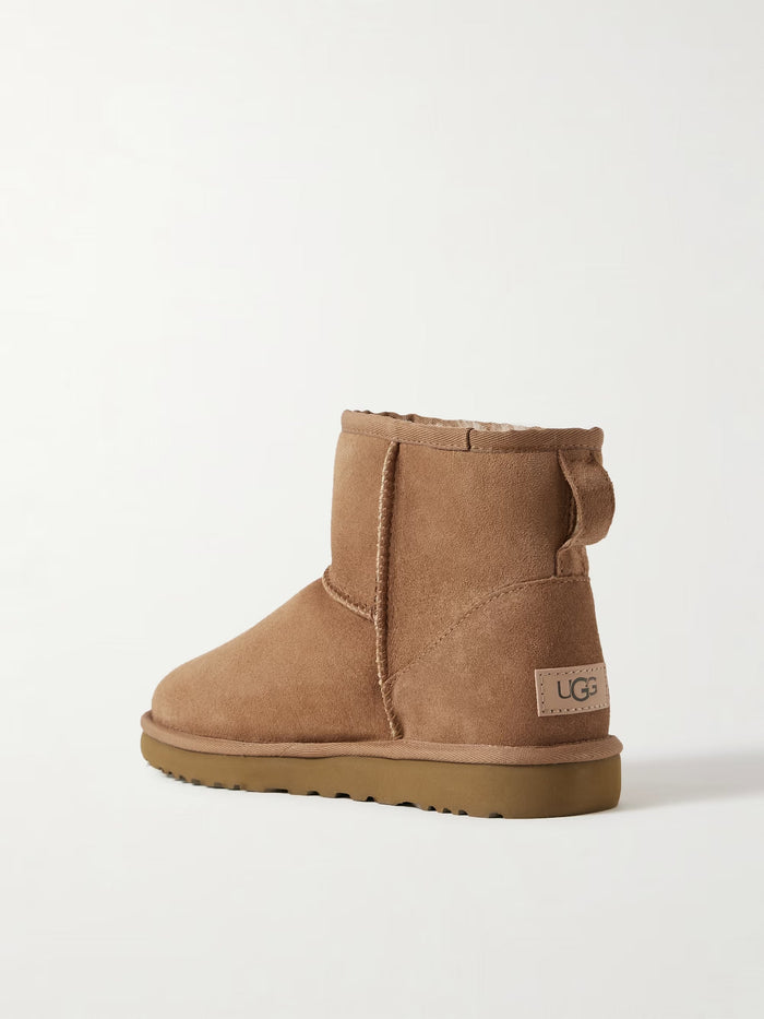 UGG Classic Mini II Shearling Boots Camel