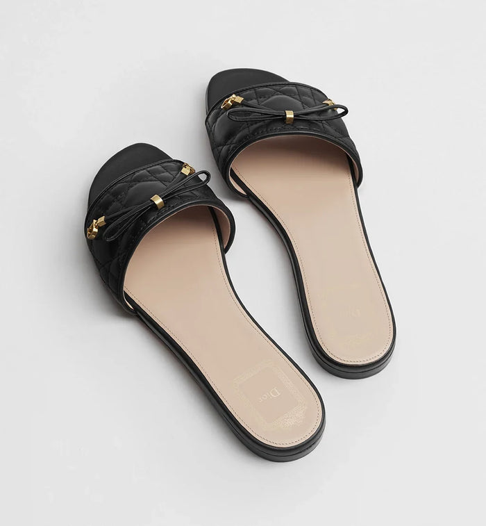 Dior Cannage Slide Black