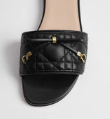 Dior Cannage Slide Black 4