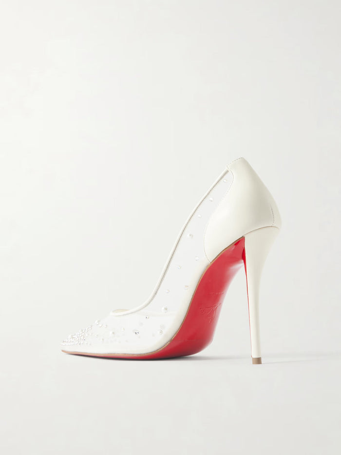 Christian louboutin Miss Z Degrastrass Perla White