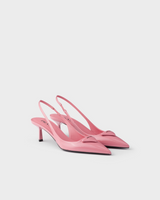 Prada Patent Leather Slingback Pumps 3
