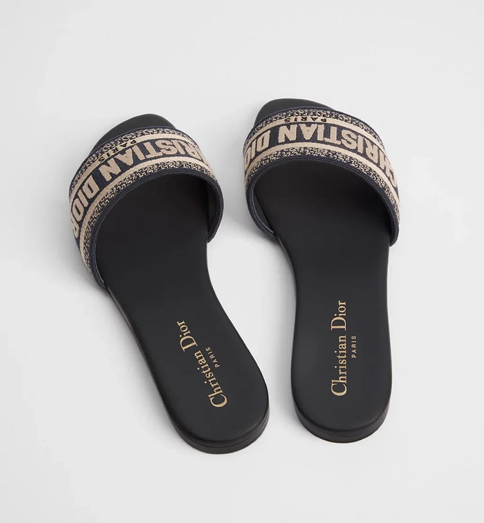Dior Dway slide Deep Blue