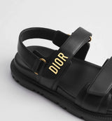 Dior Dioract Sandal Black 2