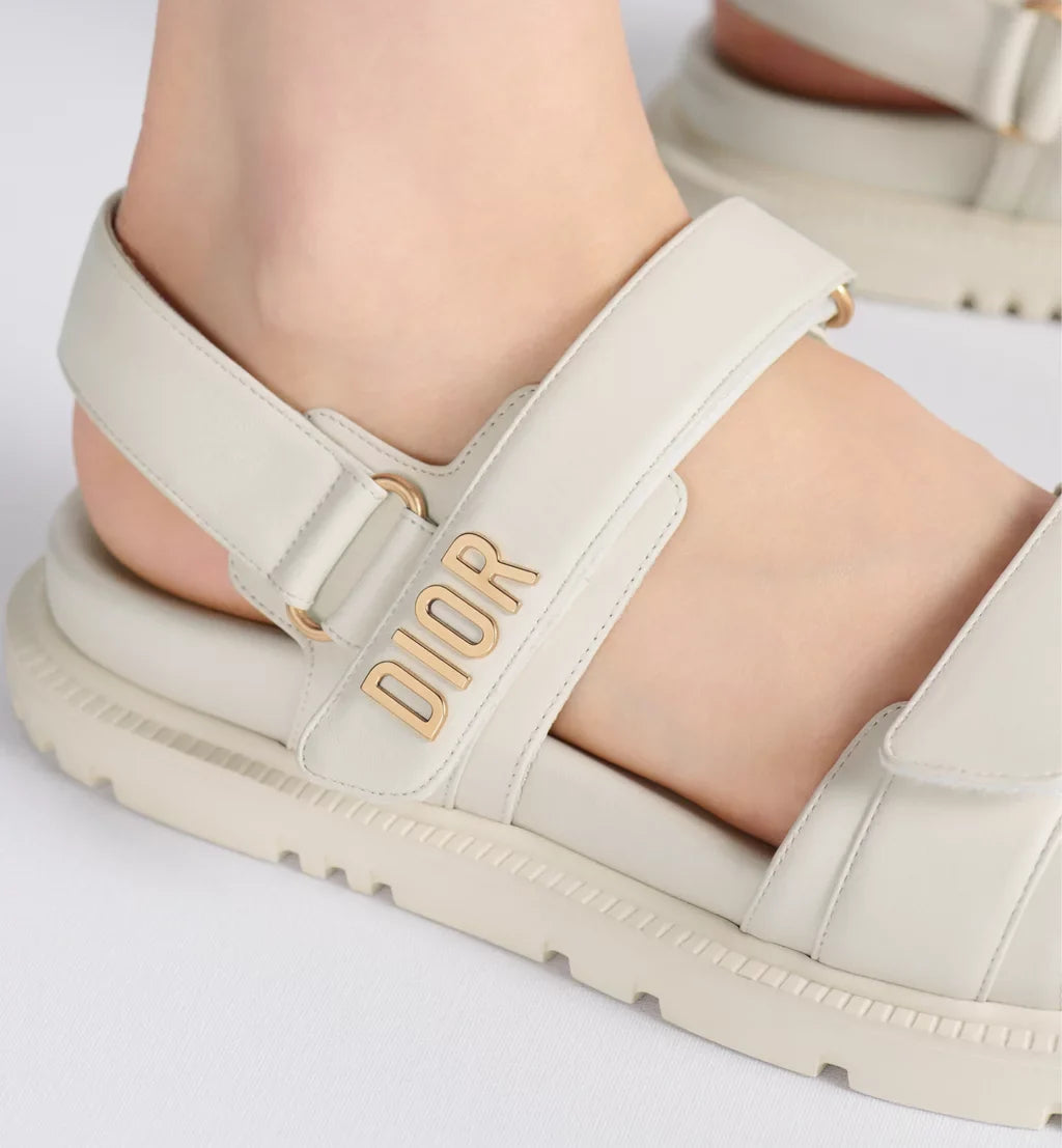 Dior Dioract Sandal White