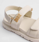 Dior Dioract Sandal White 3