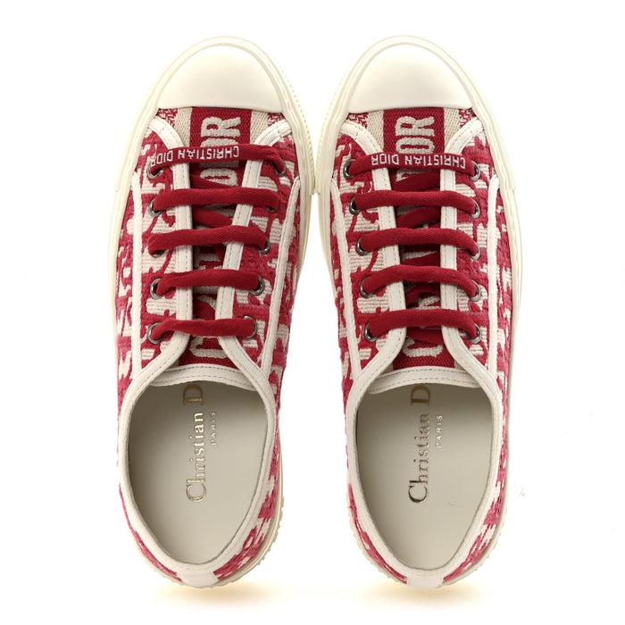 Christian Dior Walk'n'Dior Low Top Sneakers Oblique Framboise Navy Blue