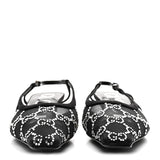 Gucci Crystal GG Monogram Slingback Pumps Black 4