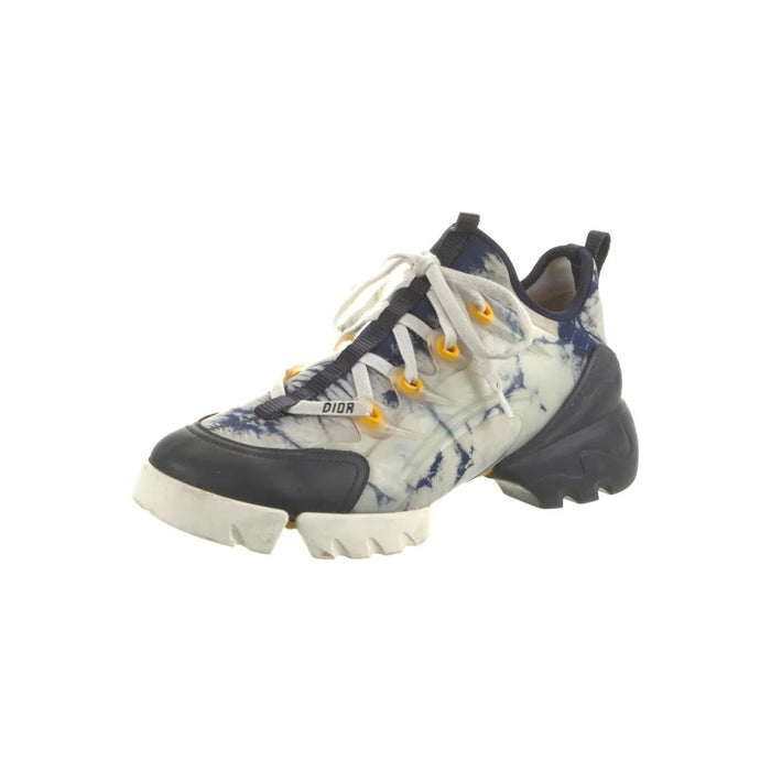 Christian Dior Dior D-Connect Sneakers Blue & White Tie-Dye