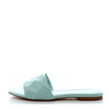 Louis Vuitton Revival Flat Mule in Vert d'Eau Lambskin 1