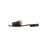 Christian Dior Evolution Slide Sandals Camouflage Deep Black & Gold 2