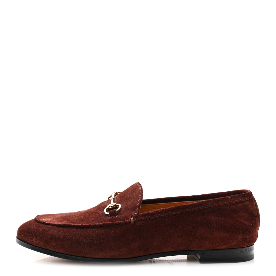 Gucci Velvet GG Monogram Horsebit Jordaan Loafers Blue Brown Suede