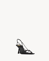 YSL Jerry Sandals in Smooth Leather 1