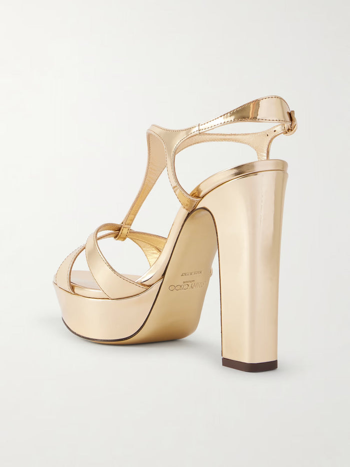 Jimmy Choo Kesia 120 Crystal-Embellished Velvet Platform Sandals
