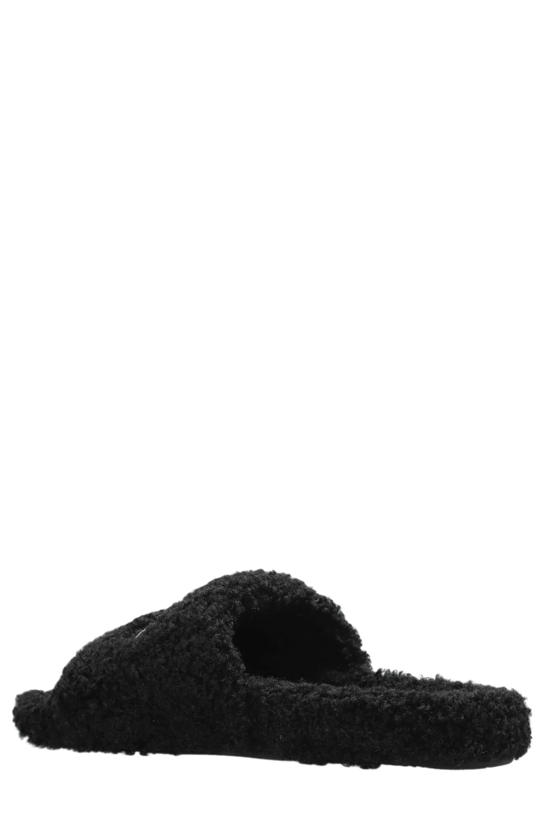 Balenciaga Political Logo Furry Slides