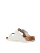 Birkenstock Arizona Suede Sandals White 1